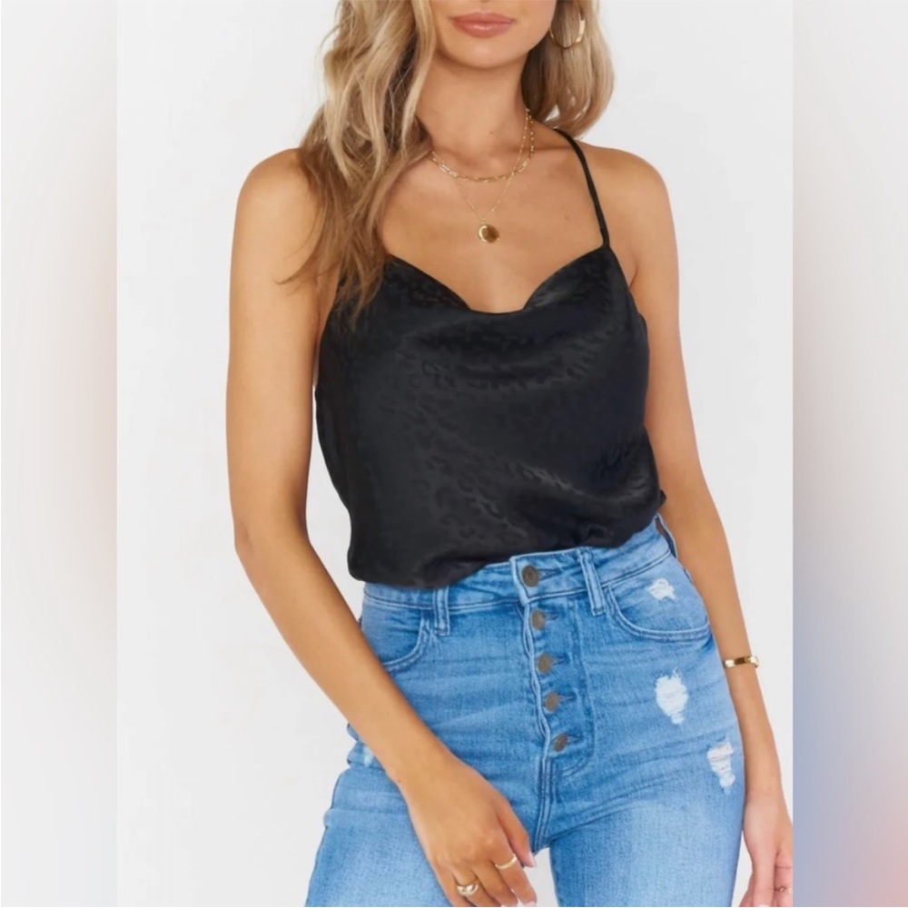Show Me Your MuMu Black Cheetah Bodysuit